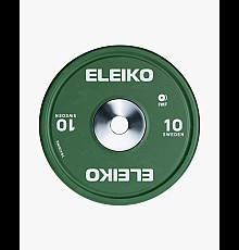 Диск тренувальний для важкої атлетики Eleiko IWF 10 кг