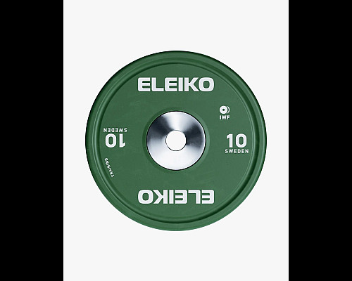 Диск тренувальний для важкої атлетики Eleiko IWF 10 кг