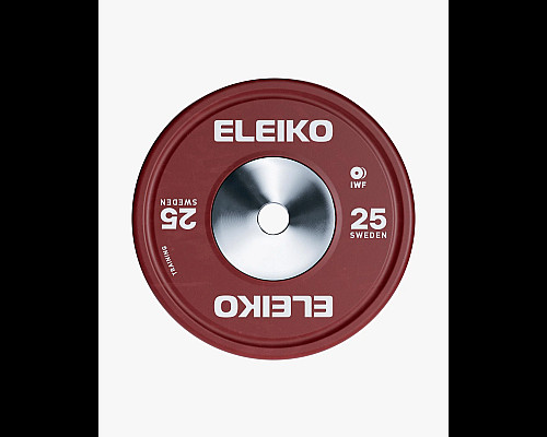 Диск тренувальний для важкої атлетики Eleiko IWF 25 кг
