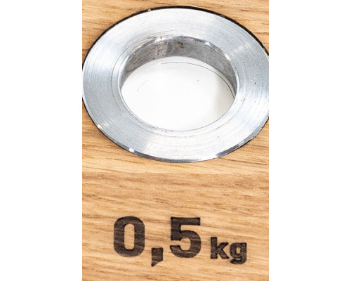 Диск 0,5 кг  NOHRD WeightPlate Oak Vintage