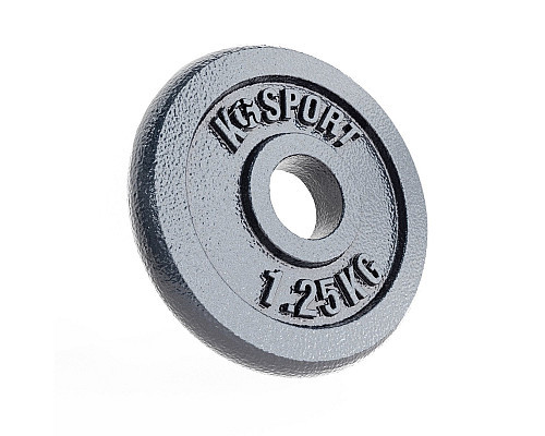 Диск чавунний  K-SPORT O1.25 1,25 кг