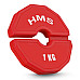 Диски HMS TSN100 2 x 1 кг, червоні