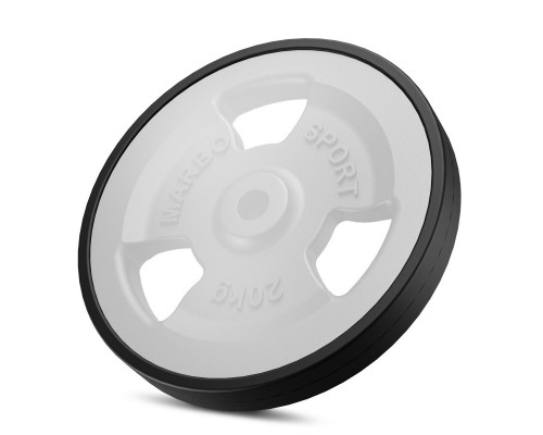 Диски чавунні Marbo Sport MW-2x20KG_2x10KG-KIER_G 2 x 20, 2 x 10