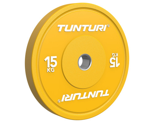 Диск Tunturi Platinum Bumper 15 кг