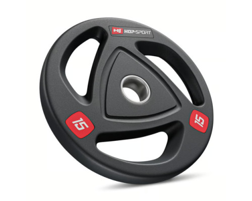 Диск олімпійський Hop-Sport 15 кг