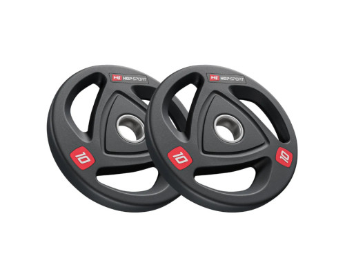 Набір дисків олімпійських Hop-Sport 2 х 10 кг