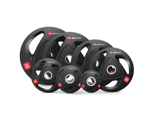 Набір дисків олімпійських Hop-Sport 2 х 10 кг
