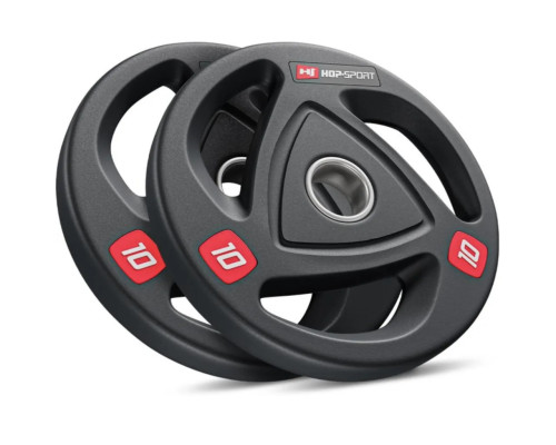 Набір дисків олімпійських Hop-Sport 2 х 10 кг
