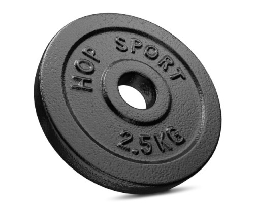 Набір дисків чавунних Hop-Sport Strong 4 x 2,5 кг