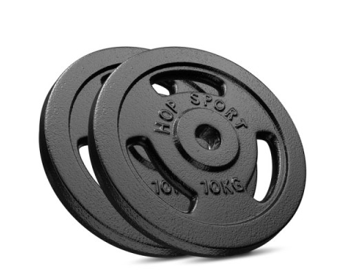 Набір дисків чавунних Hop-Sport Strong 2 x 10 кг