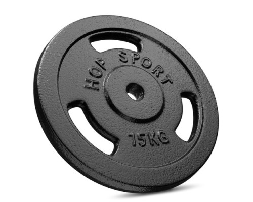 Набір дисків чавунних Hop-Sport Strong 2 x 15 кг