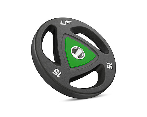 Диск олімпійський поліуретановий Marbo Sport UpForm 15 кг