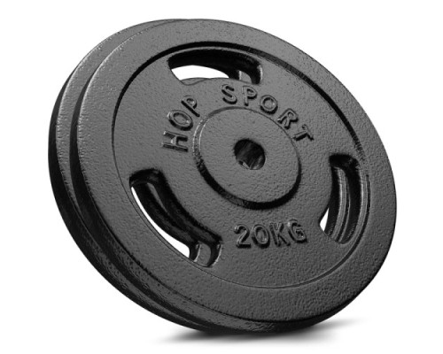 Набір дисків чавунних Hop-Sport Strong 2 x 20 кг