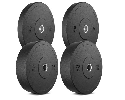 Диски гумові Marbo Sport MW-Bumper 2 x 20 кг, 2 x 10 кг