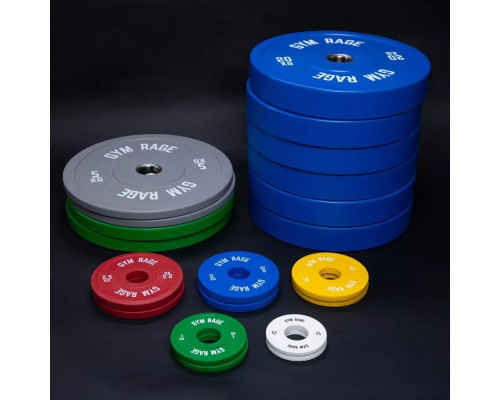 Набір олімпійських дисків Gym Rage 165 кг