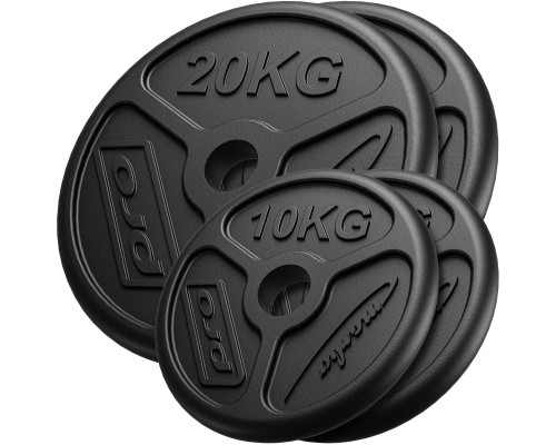Диски олімпійські Marbo Sport MW-2x20KG_2x10KG-OLI 60 кг