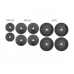 Набір дисків RN-Sport 32 кг (4 x 5 кг, 4 х 2,5 кг, 2 x 1,25 кг)
