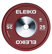Диск змагальний для важкої атлетики Eleiko IWF, 25 кг