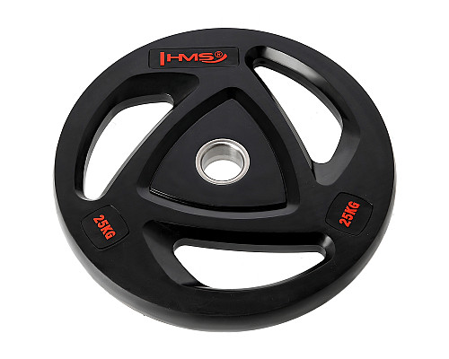Диск HMS TOX25 OLYMPIC 25 кг, чорний