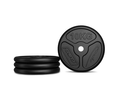 Диски чавунні Marbo Sport MW-2x10KG_2x5KG-SLIM 30 кг