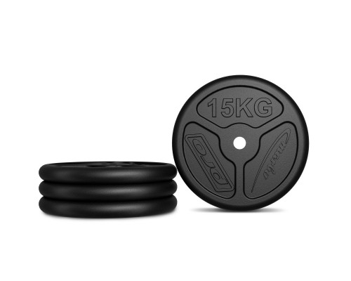 Диски чавунні Marbo Sport MW-2x15KG_2x10KG_2x5KG-SLIM 60 кг