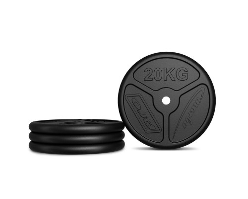 Диски чавунні Marbo Sport MW-2x20KG_2x10KG-SLIM 60 кг