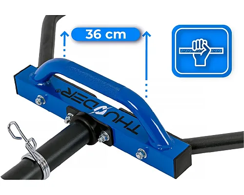 Гриф олімпійський шестигранний 141/50 TRAP BAR THUNDER