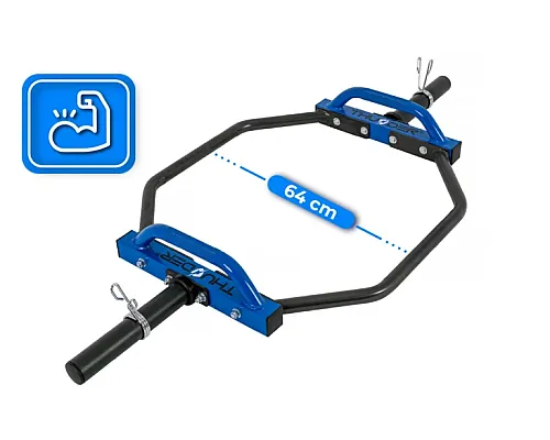 Гриф олімпійський шестигранний 141/50 TRAP BAR THUNDER