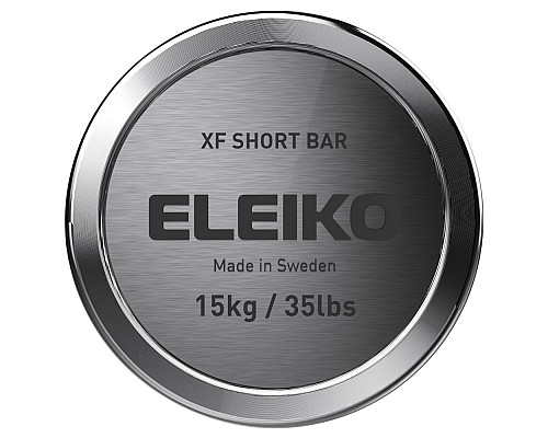 Гриф Eleiko XF Short 177 см 15 кг