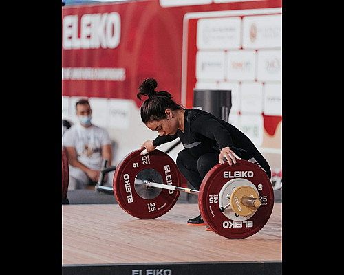Гриф змагальний для важкої атлетики Eleiko IWF 15 кг, жіночий