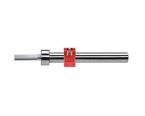 Гриф олімпійський HMS GOP220 PRO з затискачами ZG1000R, 220 см