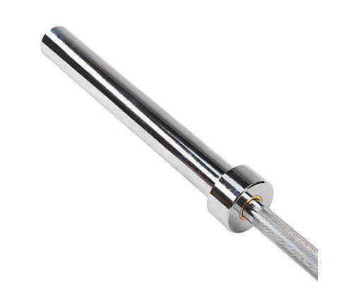 Гриф олімпійський HMS GOP220 PRO з затискачами ZG1000R, 220 см