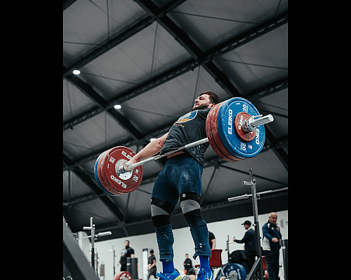 Гриф тренувальний для важкої атлетики Eleiko IWF 20 кг, чоловічий