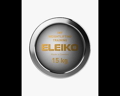 Гриф тренувальний для важкої атлетики Eleiko IWF 15 кг, жіночий