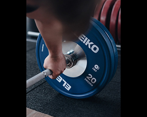 Гриф тренувальний для важкої атлетики Eleiko IWF 20 кг, чоловічий