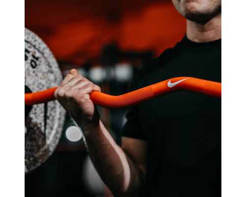 Гриф вигнутий Nike Nike Strength Shield Curl Bar 10 кг