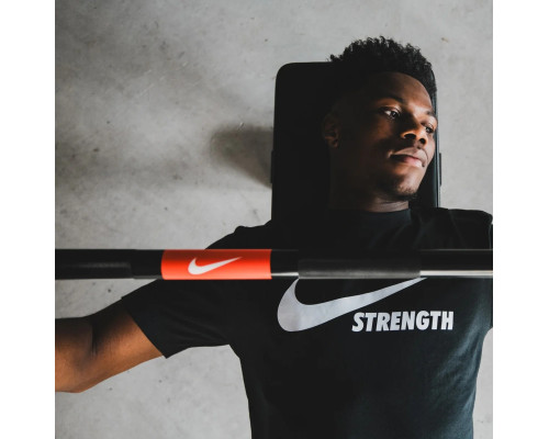 Гриф олімпійський Nike Power Bar Black Chrome 20 кг