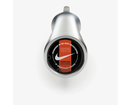 Гриф олімпійський Nike Power Bar Black Chrome 20 кг