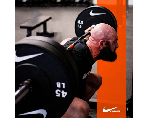 Гриф олімпійський Nike Power Bar Black Chrome 20 кг