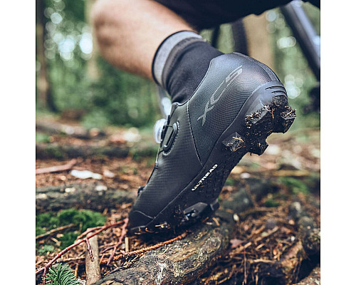 Велосипедні чоловічі кросівки SHIMANO MTB XC5 SH-XC502 BOA SPD - 43 - чорний