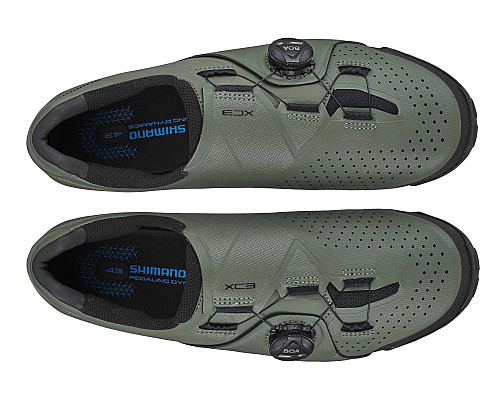 Кросівки SHIMANO MTB XC3 SH-XC300 BOA SPD оливкові розмір 46 Кросівки SHIMANO MTB XC3 SH-XC300 BOA SPD оливкові розмір 46