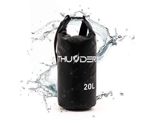 Гермомішок THUNDER 20 л чорний