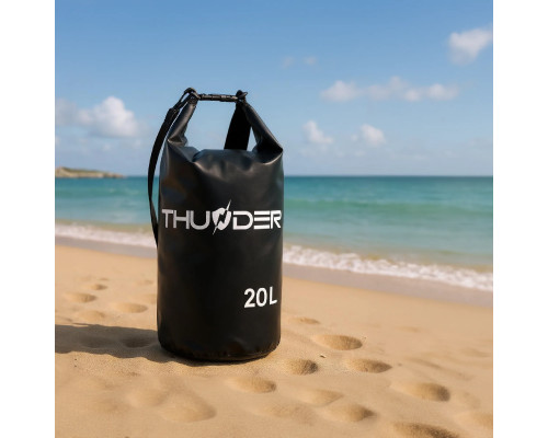 Гермомішок THUNDER 20 л чорний