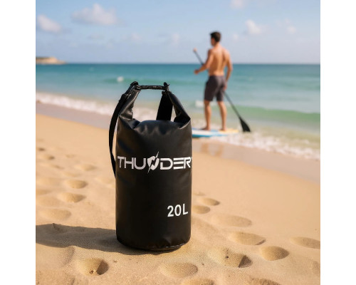 Гермомішок THUNDER 20 л чорний