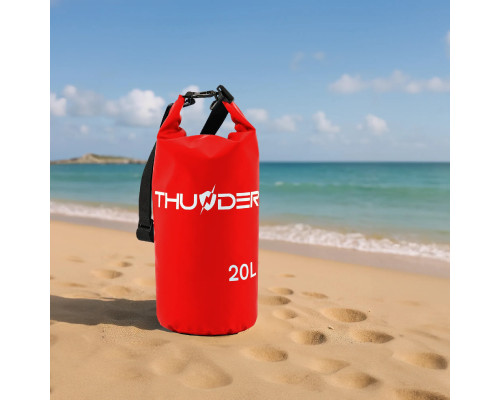 Гермомішок THUNDER 20 л червоний