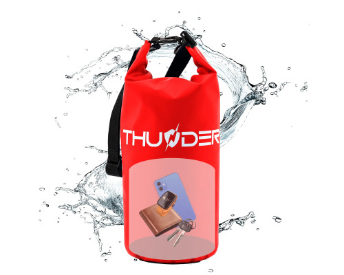 Гермомішок THUNDER 20 л червоний