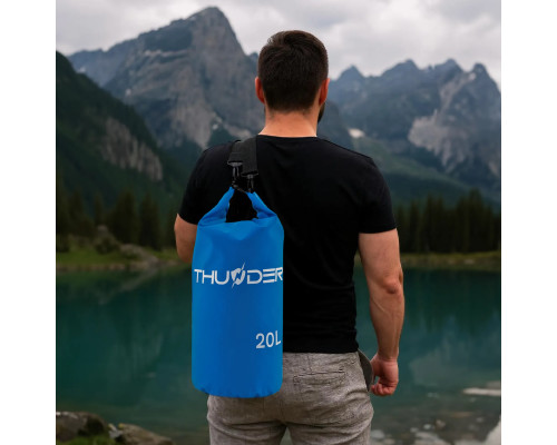 Гермомішок THUNDER 20 л синій