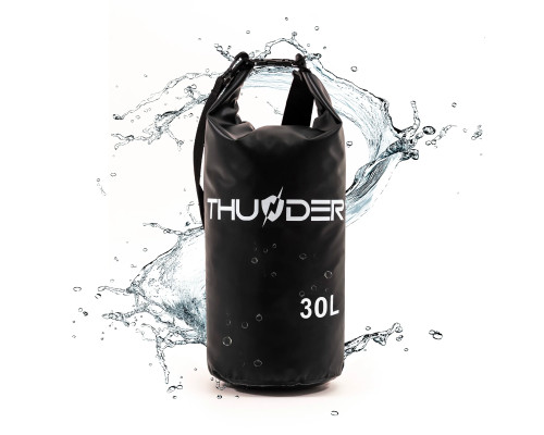 Гермомішок THUNDER 30 л чорний