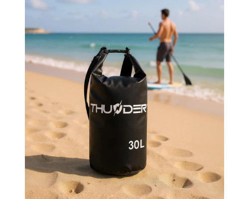 Гермомішок THUNDER 30 л чорний