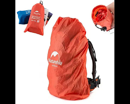 Чохол для рюкзака Naturehike NH15Y001-Z 50-70 л, оранжевий